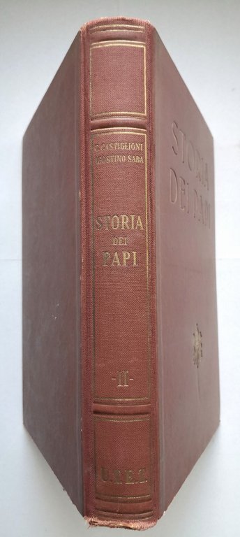 STORIA DEI PAPI di Agostino Saba e Carlo Castiglioni 2 …