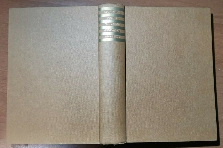 STORIA DEI POPOLI 2 volumi di Veit Valentin 1960 Mondadori …