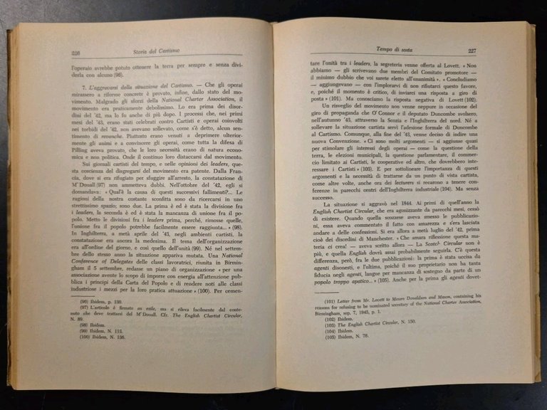 STORIA DEL CARTISMO di Luigi De Rosa 1967 Pironti Libro …