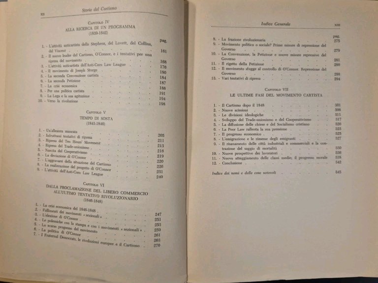 STORIA DEL CARTISMO di Luigi De Rosa 1967 Pironti Libro …