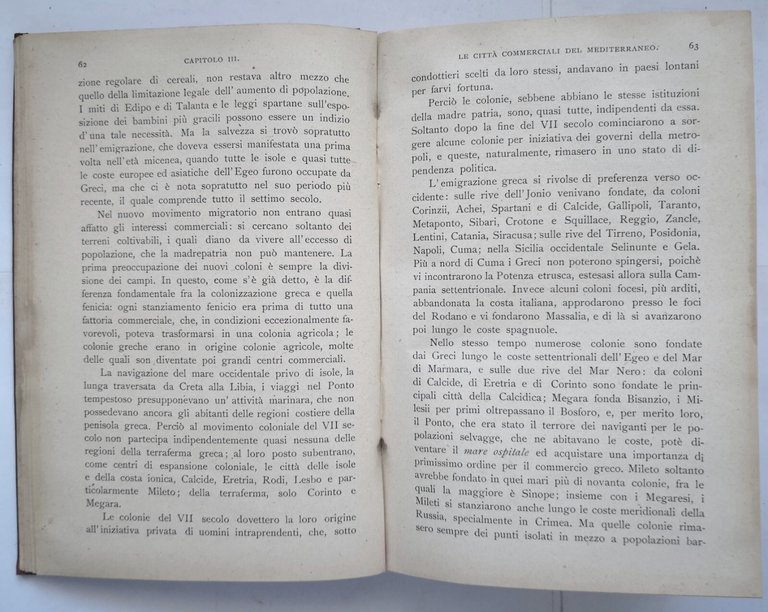 STORIA DEL COMMERCIO di Gino Luzzatto volume 1 antichità 1914 …