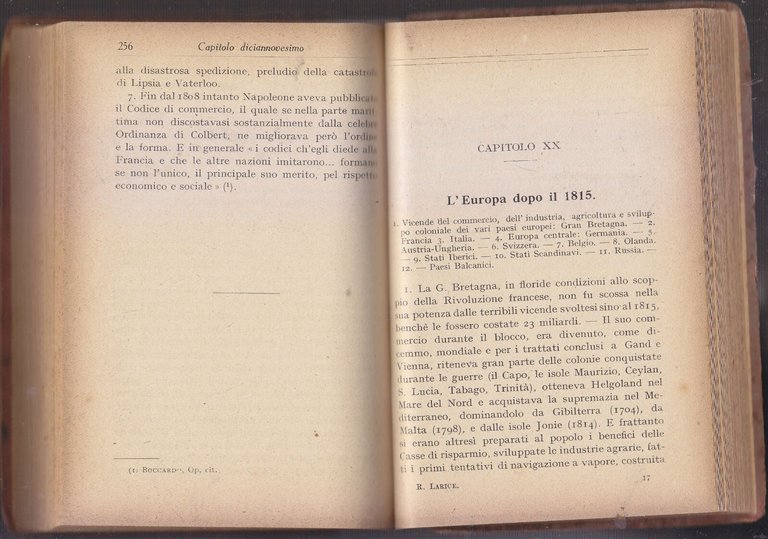 STORIA DEL COMMERCIO di R Larice 1924 Hoepli Editore Libro …