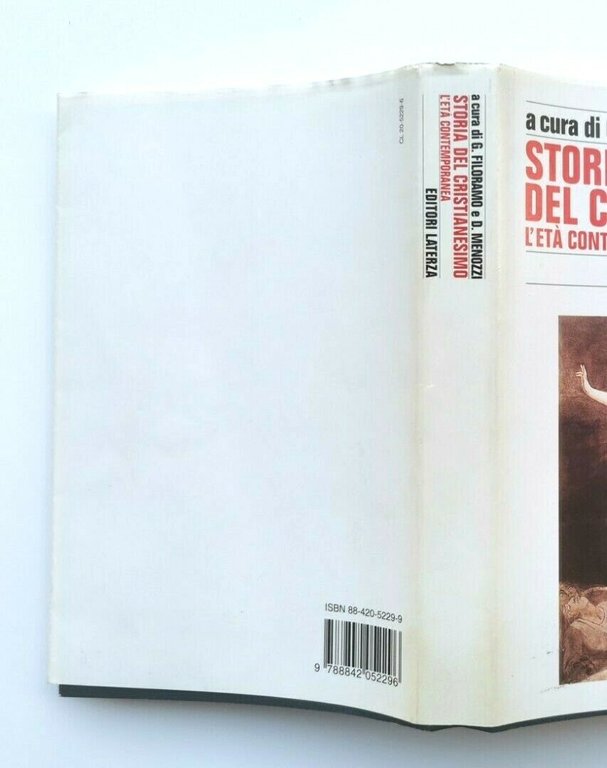 STORIA DEL CRISTIANESIMO L'ETÀ CONTEMPORANEA 1997 Laterza libro Cereti Menozzi