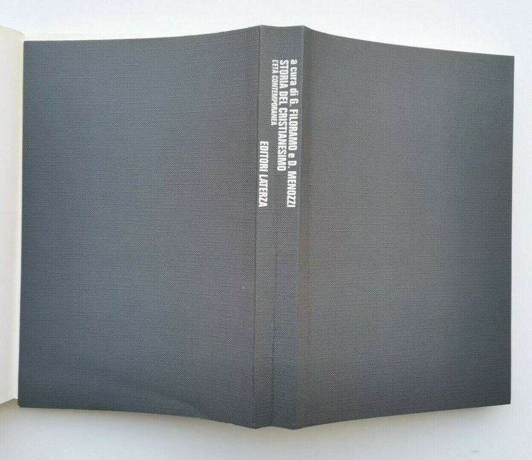 STORIA DEL CRISTIANESIMO L'ETÀ CONTEMPORANEA 1997 Laterza libro Cereti Menozzi
