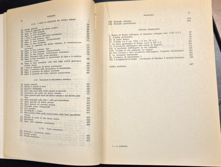 STORIA DEL DIRITTO ROMANO di Antonio Guarino 1987 Jovene editore …