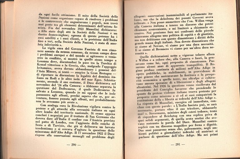 STORIA DEL FASCISMO di Pini Bresadola Giacchero 1940 guerra rivoluzione …