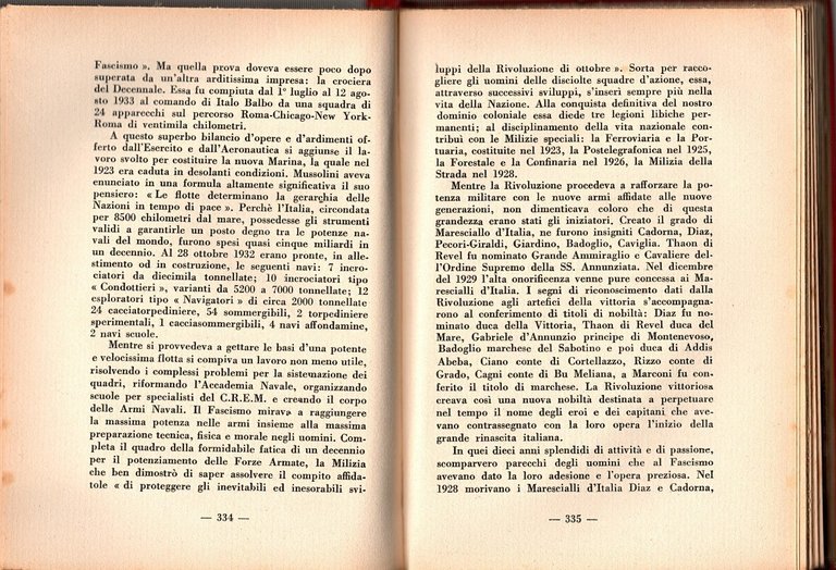 STORIA DEL FASCISMO di Pini Bresadola Giacchero 1940 guerra rivoluzione …