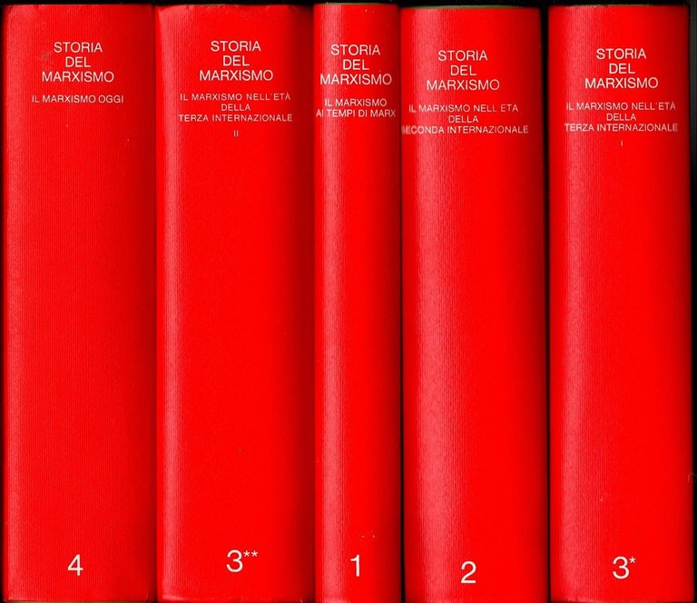 STORIA DEL MARXISMO 5 volumi completa Einaudi 1978 1982 Libro …