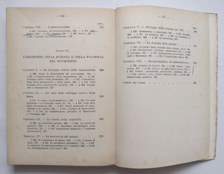 STORIA DEL PENSIERO SCIENTIFICO volume 3 di Nicola Abbagnano 1960 …