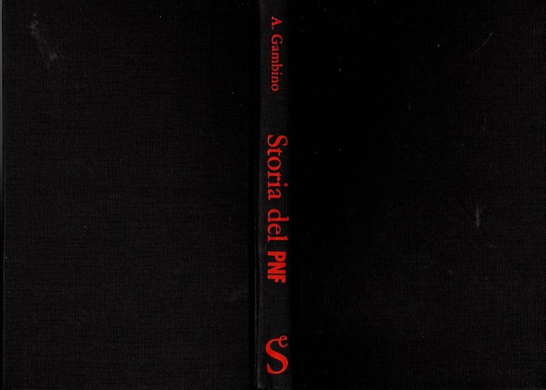 STORIA DEL PNF di Antonio Gambino 1962 Sugar Libro fascismo …