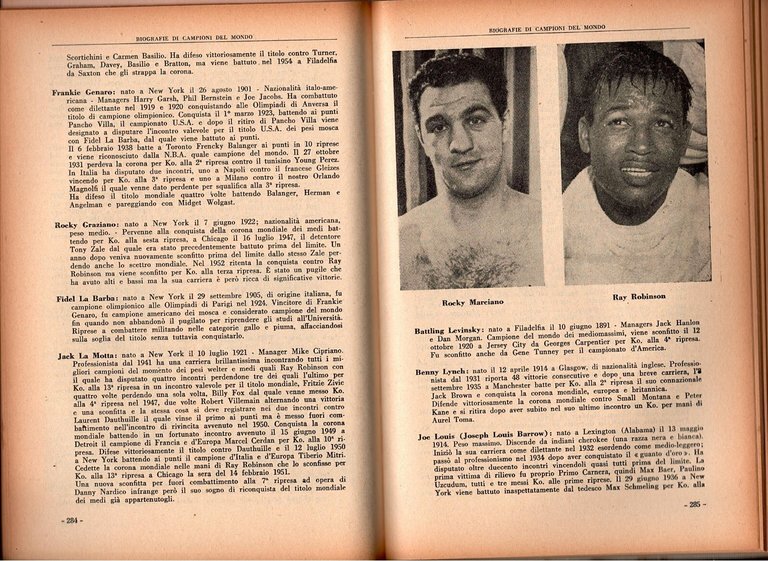 STORIA DEL PUGILATO di Salvatore Salsedo 1957 gazzetta dello sport …