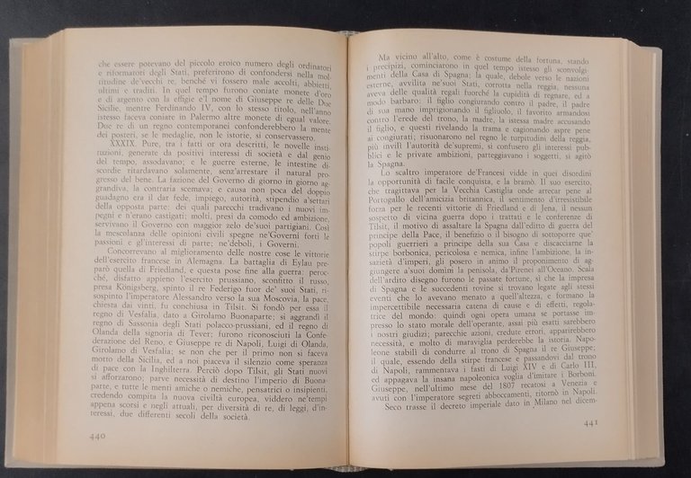 STORIA DEL REAME DI NAPOLI di Pietro Colletta 1962 Sansoni …