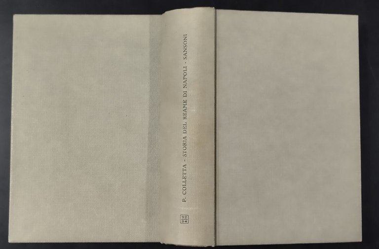 STORIA DEL REAME DI NAPOLI di Pietro Colletta 1962 Sansoni …