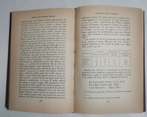 STORIA DELL'ERRORE UMANO di Joseph Jastrow 1942 Mondadori Editore libro