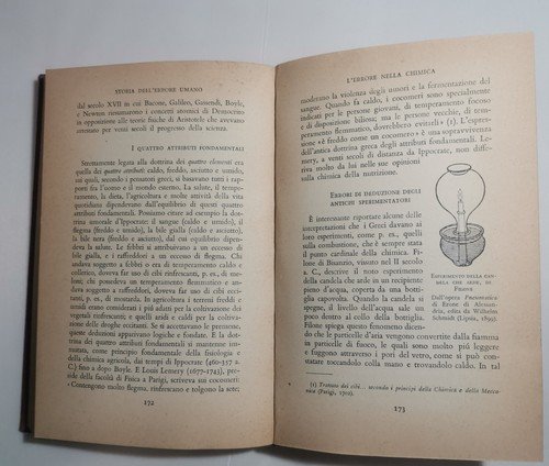 STORIA DELL'ERRORE UMANO di Joseph Jastrow 1942 Mondadori Editore libro