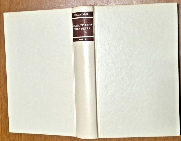 STORIA DELL’ETÀ DELLA PIETRA di Muller Karpe 1976 Laterza editore …