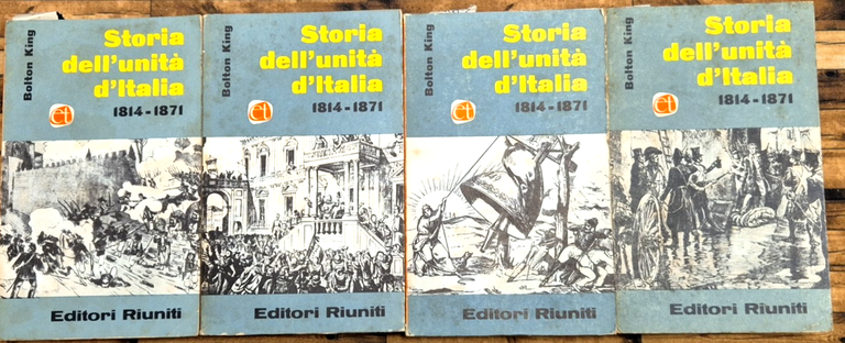 STORIA DELL'UNITÀ D'ITALIA 1814 1871 completa in 4 VOLUMI di … | Immagine Gallery 2