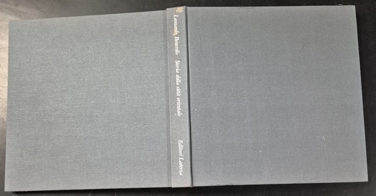 STORIA DELLA CITTÀ ORIENTALE di Leonardo Benevolo 1988 Laterza grandi …
