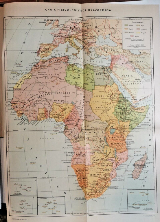 STORIA DELLA CONQUISTA DELL'AFRICA di Ridolfo Mazzucconi completa 66 fascicoli