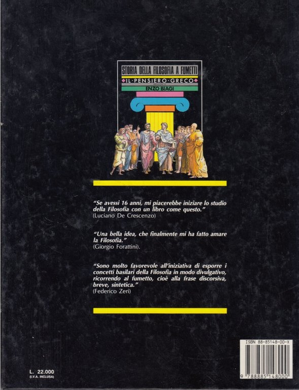 STORIA DELLA FILOSOFIA A FUMETTI il pensiero greco di Domenico …