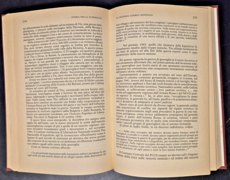 STORIA DELLA GUERRIGLIA DALL'ANTICHITÀ ALL'ERA NUCLEARE di Ezio Cecchini Libro