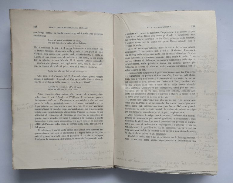 STORIA DELLA LETTERATURA ITALIANA di Francesco De Sanctis volume I …