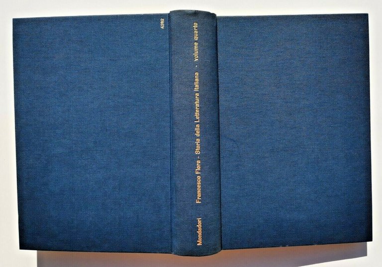 STORIA DELLA LETTERATURA ITALIANA di Francesco Flora 5 libri 1962 …