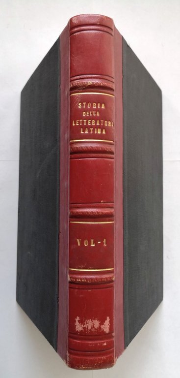 STORIA DELLA LETTERATURA LATINA 3 volumi 1942 Vallardi Libri Salvatorelli …