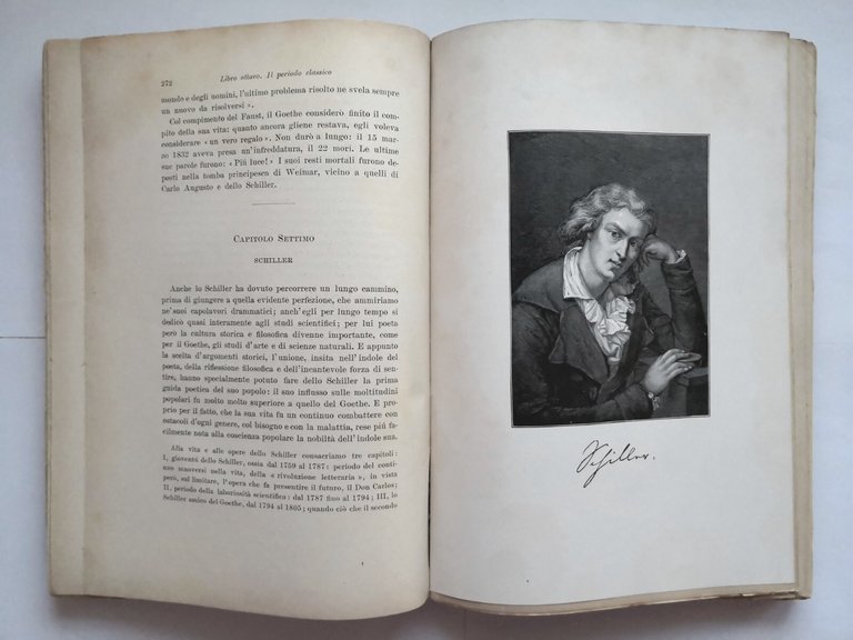 STORIA DELLA LETTERATURA TEDESCA di Carlo Storck 1908 Ermanno Loescher …