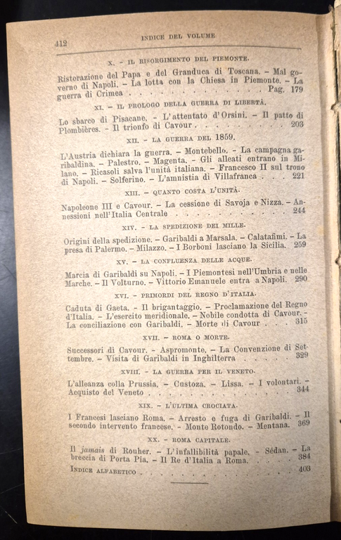STORIA DELLA LIBERAZIONE D'ITALIA 1815 1870 di Evelina Martinengo 1896 …