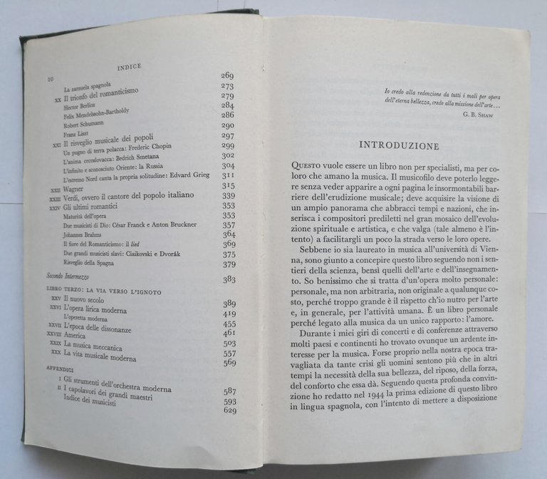 STORIA DELLA MUSICA di Kurt Pahlen 1971 Aldo Martello libro