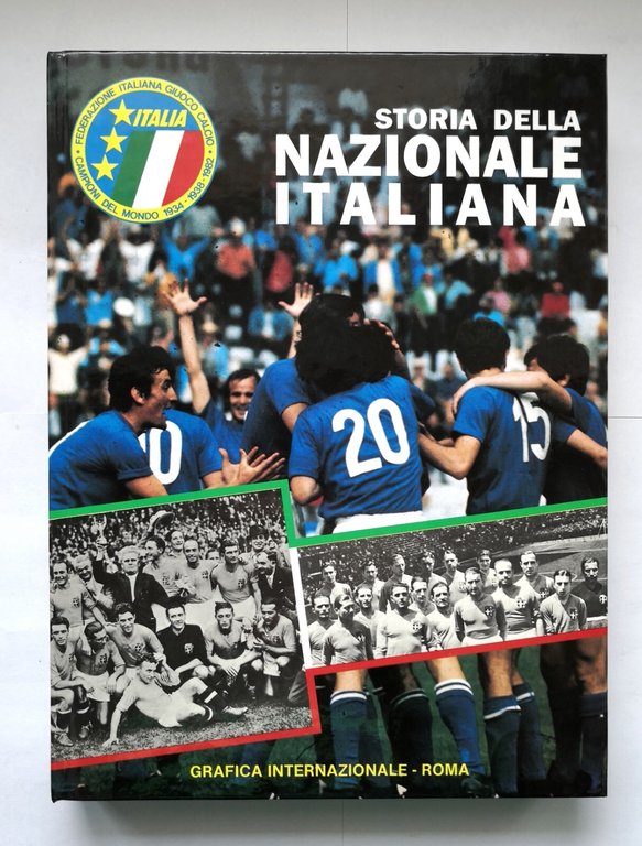 STORIA DELLA NAZIONALE ITALIANA 2 volumi 1990 Libro Calcio federazione …