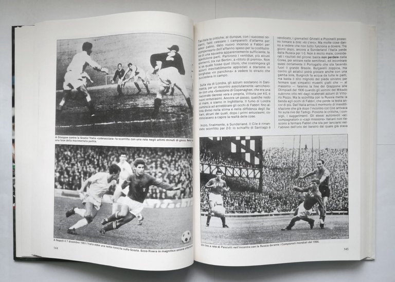 STORIA DELLA NAZIONALE ITALIANA 2 volumi 1990 Libro Calcio federazione …