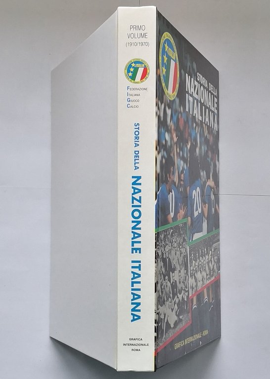 STORIA DELLA NAZIONALE ITALIANA 2 volumi 1990 Libro Calcio federazione …