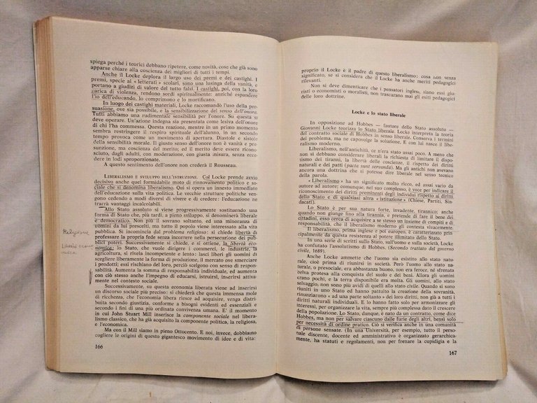 STORIA DELLA PEDAGOGIA di Giovanni Giraldi 1966 Armando curiosa