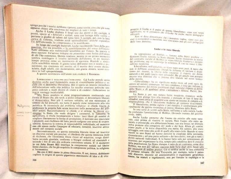 STORIA DELLA PEDAGOGIA di Giovanni Giraldi 1966 Armando Libro sulla