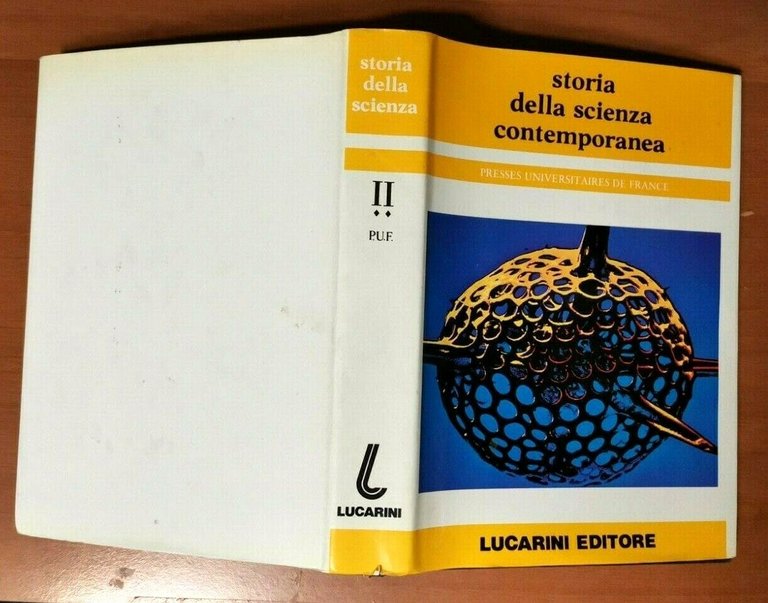STORIA DELLA SCIENZA CONTEMPORANEA vol 2 tomo 2 1984 Lucarini …