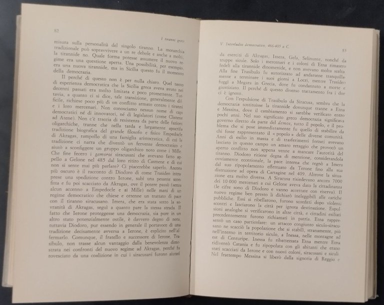 STORIA DELLA SICILIA ANTICA di Moses I Finley 1972 Laterza …