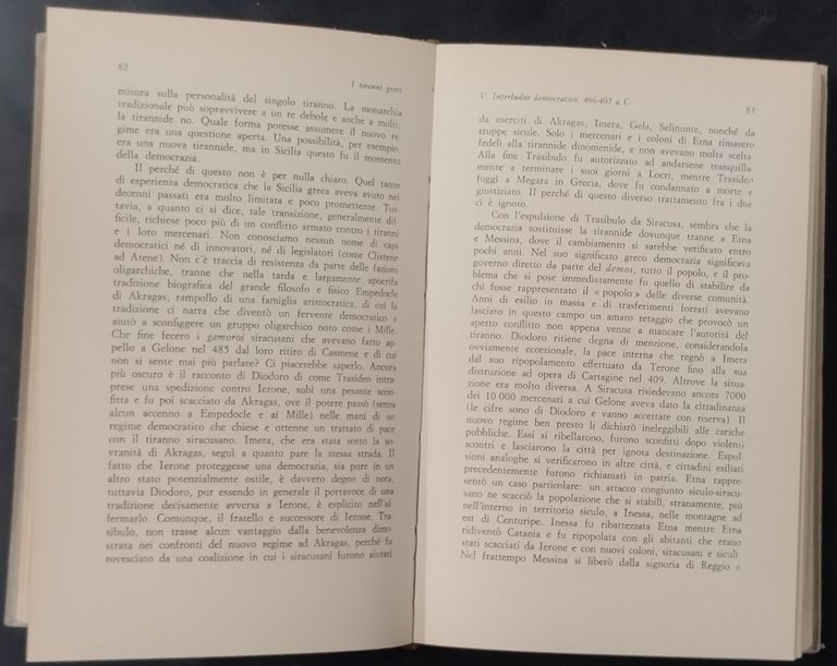 STORIA DELLA SICILIA ANTICA di Moses I Finley 1972 Laterza …