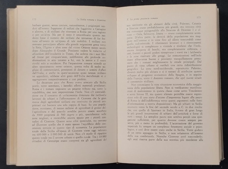 STORIA DELLA SICILIA ANTICA di Moses I Finley 1972 Laterza …