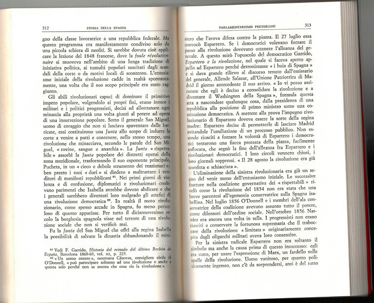 STORIA DELLA SPAGNA 1808 1939 Raymond Carr 2 Volumi 1978 …