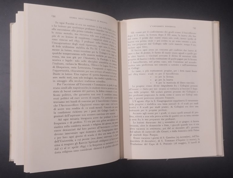 STORIA DELLA UNIVERSITÀ DI BOLOGNA 2 volumi di Sorbelli Simeoni … | Immagine Gallery 11