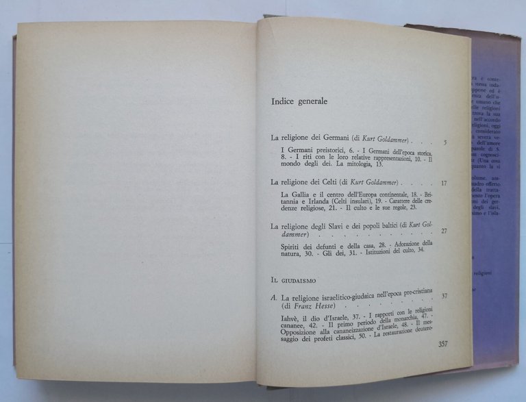 STORIA DELLE RELIGIONI volume II di Friedrich Heller 1962 Sansoni …