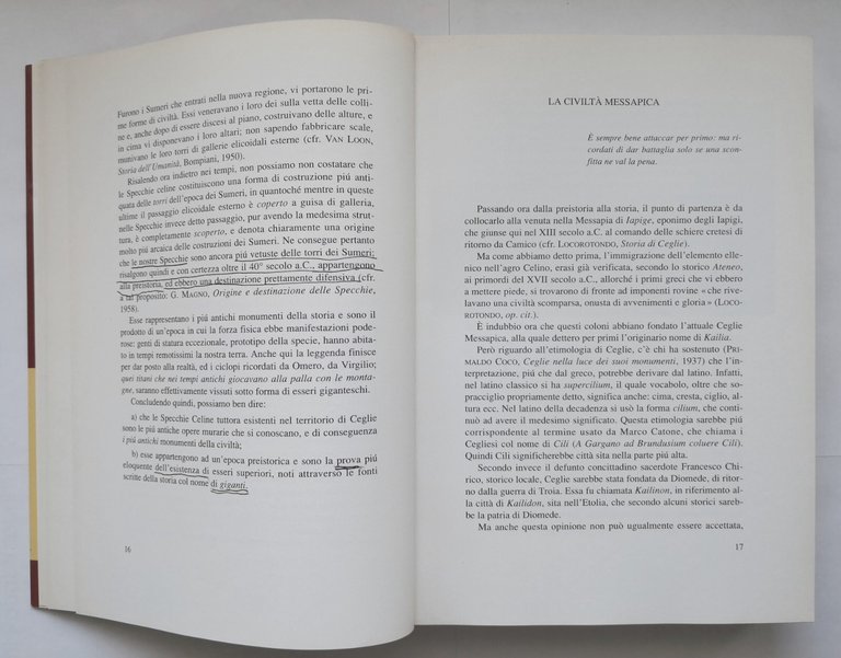 STORIA DI CEGLIE MESSAPICA Giuseppe Magno e Pietro Magno 1992 …