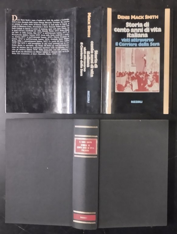 STORIA DI CENTO ANNI VITA ITALIANA Denis Mack Smith 1978 …