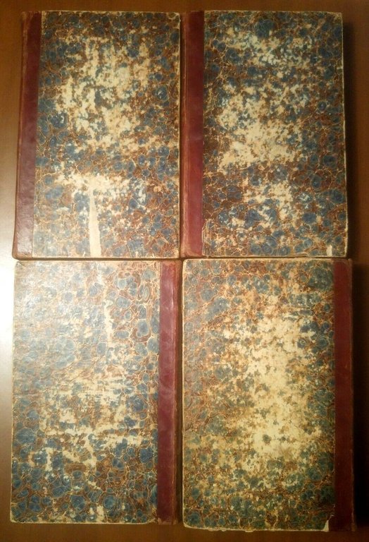 STORIA DI NAPOLEONE De Norvins 4 volumi 1838 ILLUSTRATO Fabiani …