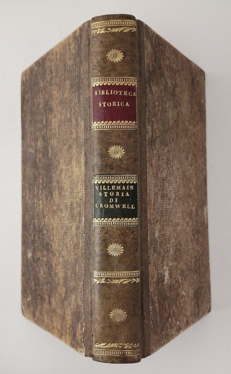 STORIA DI OLIVIERO CROMWELL Villemain 1821 Nicolò Bettoni Libro antico …