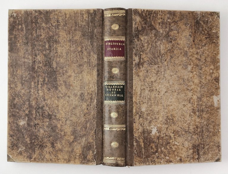 STORIA DI OLIVIERO CROMWELL Villemain 1821 Nicolò Bettoni Libro antico …