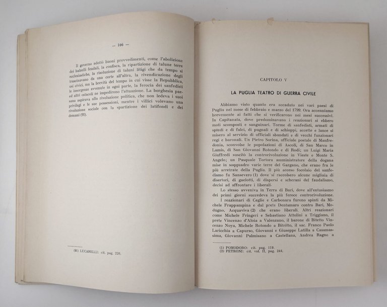 STORIA DI PUGLIA rivoluzione francese di Saverio La Sorsa Volume …