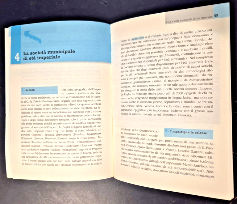 STORIA DI PUGLIA volume 1 di Massafra e Salvemini 1999 …